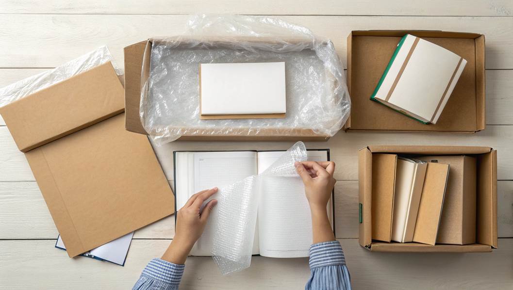 Как упаковать книгу